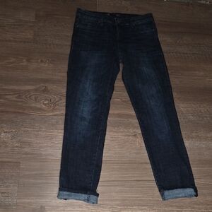 Kut from the Kloth Dark Wash Ankle Jeans